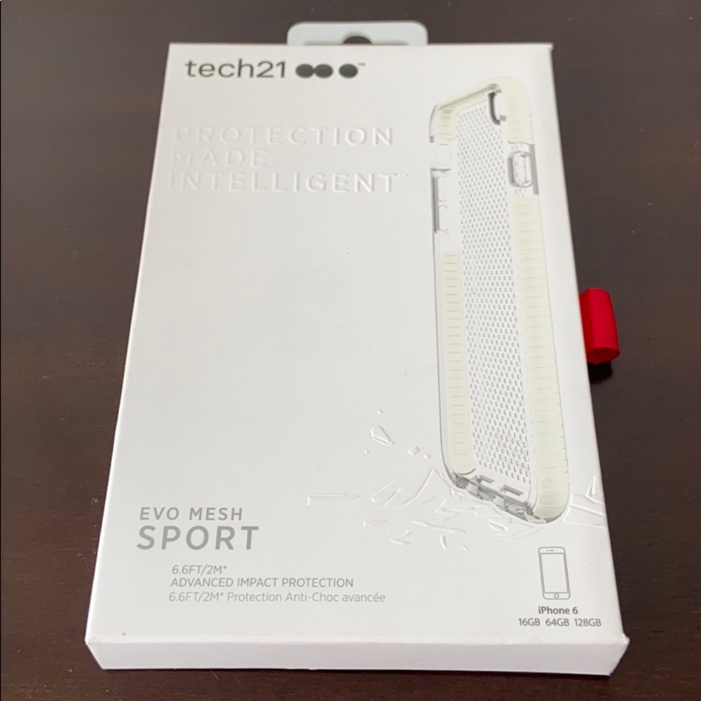 Clear IPhone 6 Case protection NEW IN BOX evo